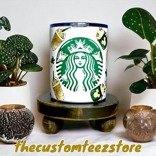 Starbucks Coffee 10oz Mini Tumbler - Custom Teez online | Custom Design T-shirts | You Name It, We Make It - thecustomteezstore
