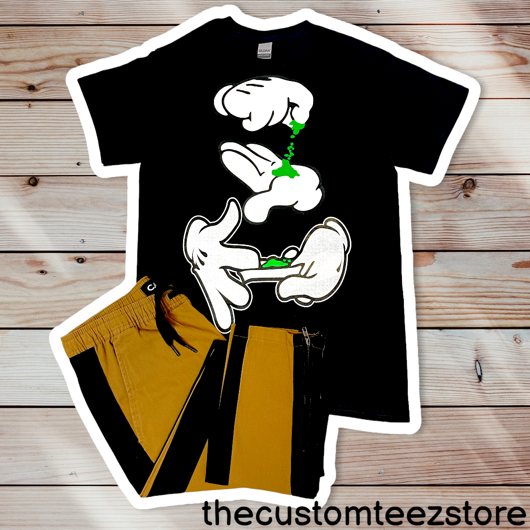 Mickey Rolling A Blunt - Custom Teez online | Custom Design T-shirts | You Name It, We Make It - thecustomteezstore