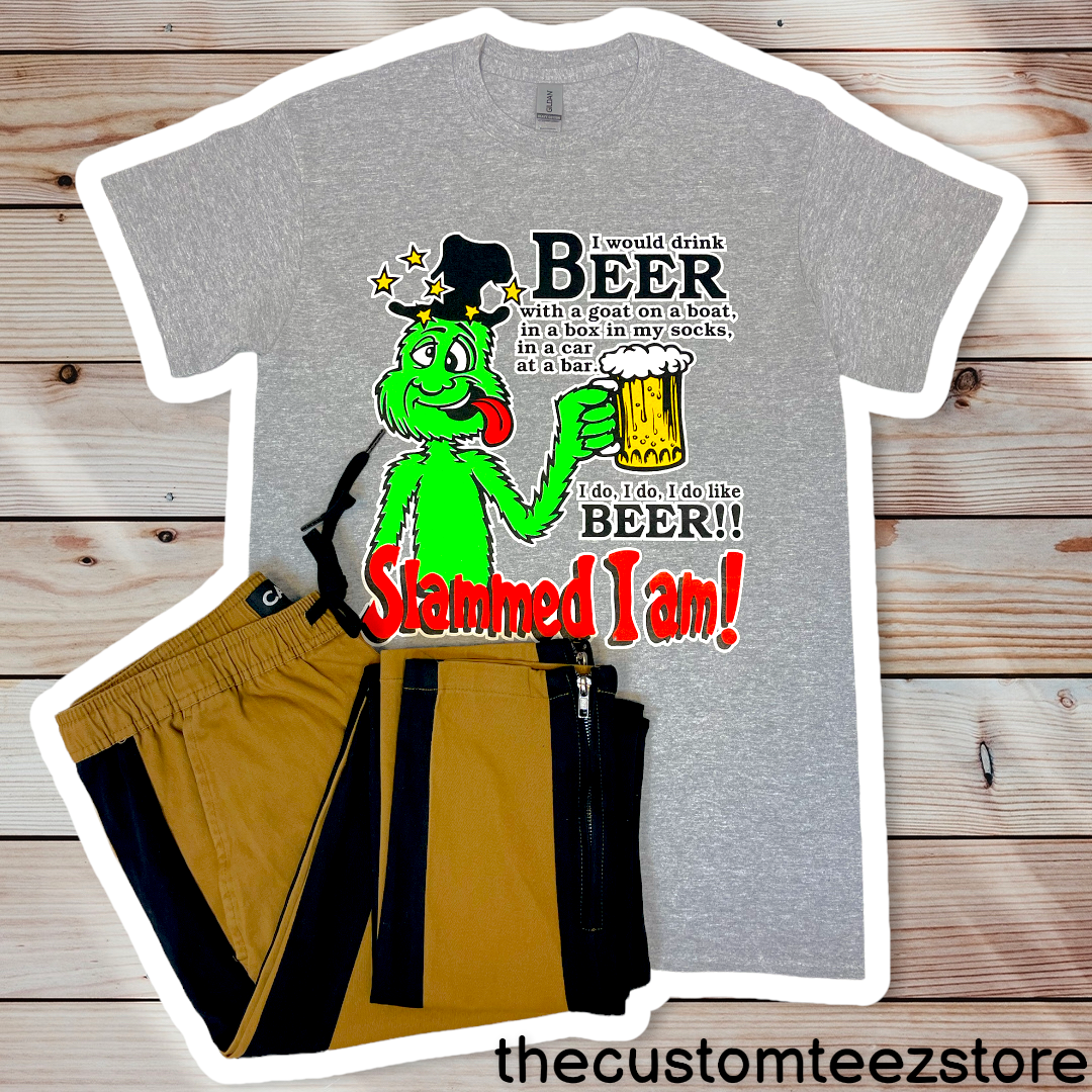 I Would Drink Beer With a Goat | Shirts & Tops | thecustomteezstore